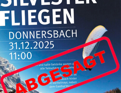Silvesterfliegen 2025 leider abgesagt